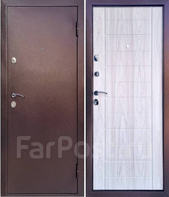 Блок дверной металл Монарх  Дуб светлый