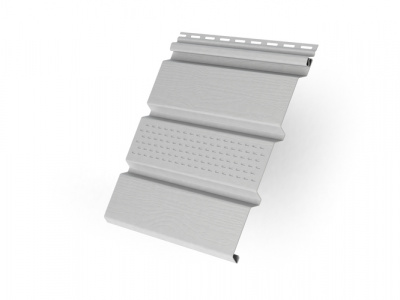 Софит c центральной перфорацией Grand Line 3000х303мм белый