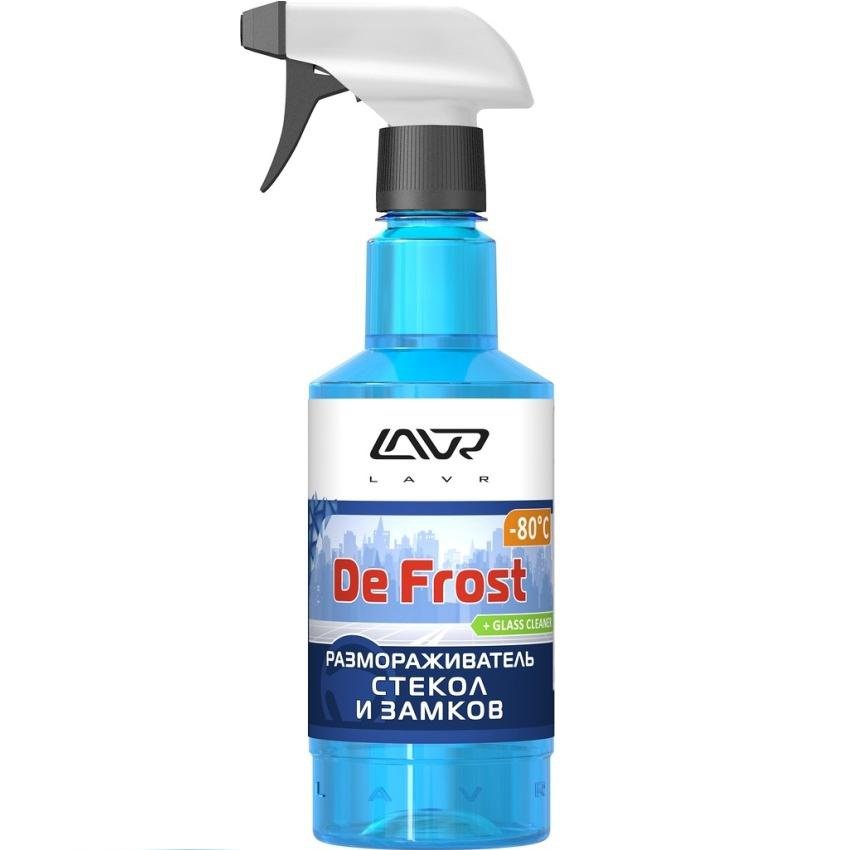 Ln1302-L Размораживатель стекол и замков универсальный LAVR Universal Defroster -80°C, 500 мл