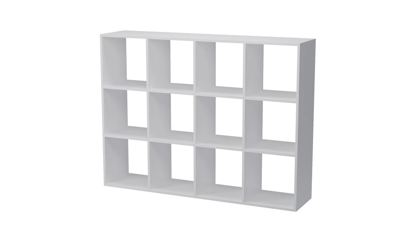 223432 Стеллаж кубо 12К 139х104 белый