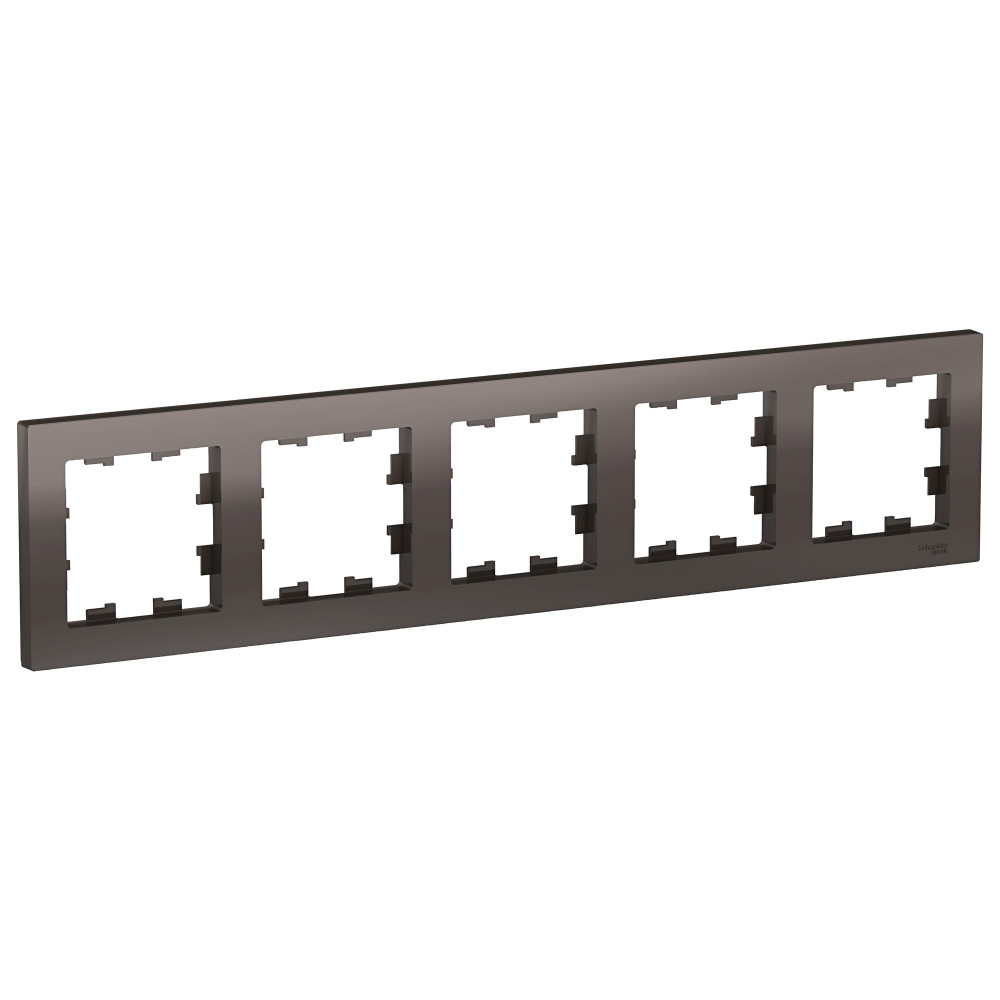 ATN000605 AtlasDesign мокко Рамка 5-местная универсальная SchE