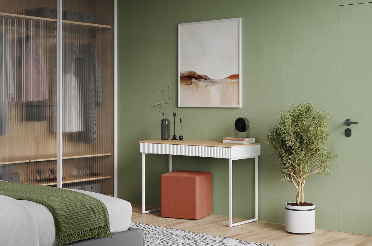 Консоль Волкер-1 Milk Oak