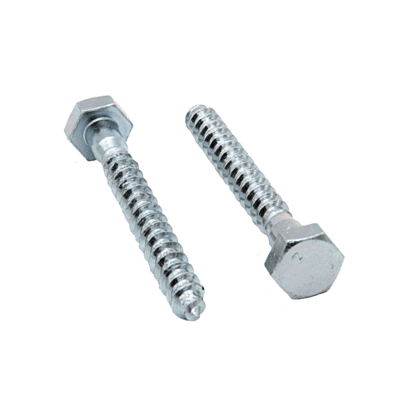 3-0012140 Шуруп (сантехн.) c 6-гран. головкой 90х6мм (2 шт) - пакет Э