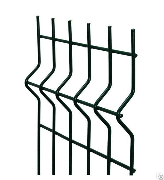 Ral 6005 Сетка сварная 3D 2030х2500ммх3,5мм зеленый мох