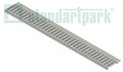 20101-М Решетка водоприемная Basic DN100 1000х136х21 стальная оцинкованная модернизированная