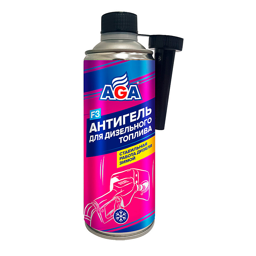 AGA803F Антигель для дизельного топлива AGA F3 355мл