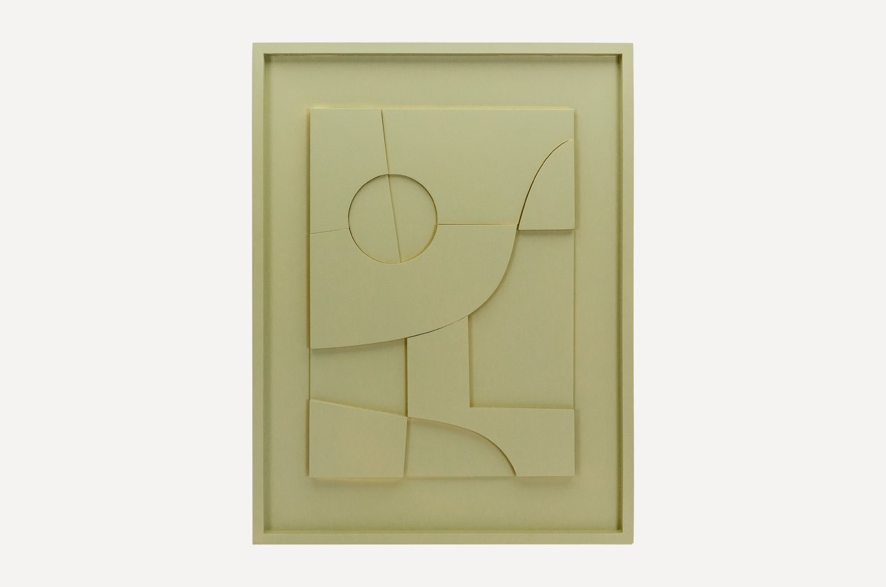 Картина Рельеф-1 Olive