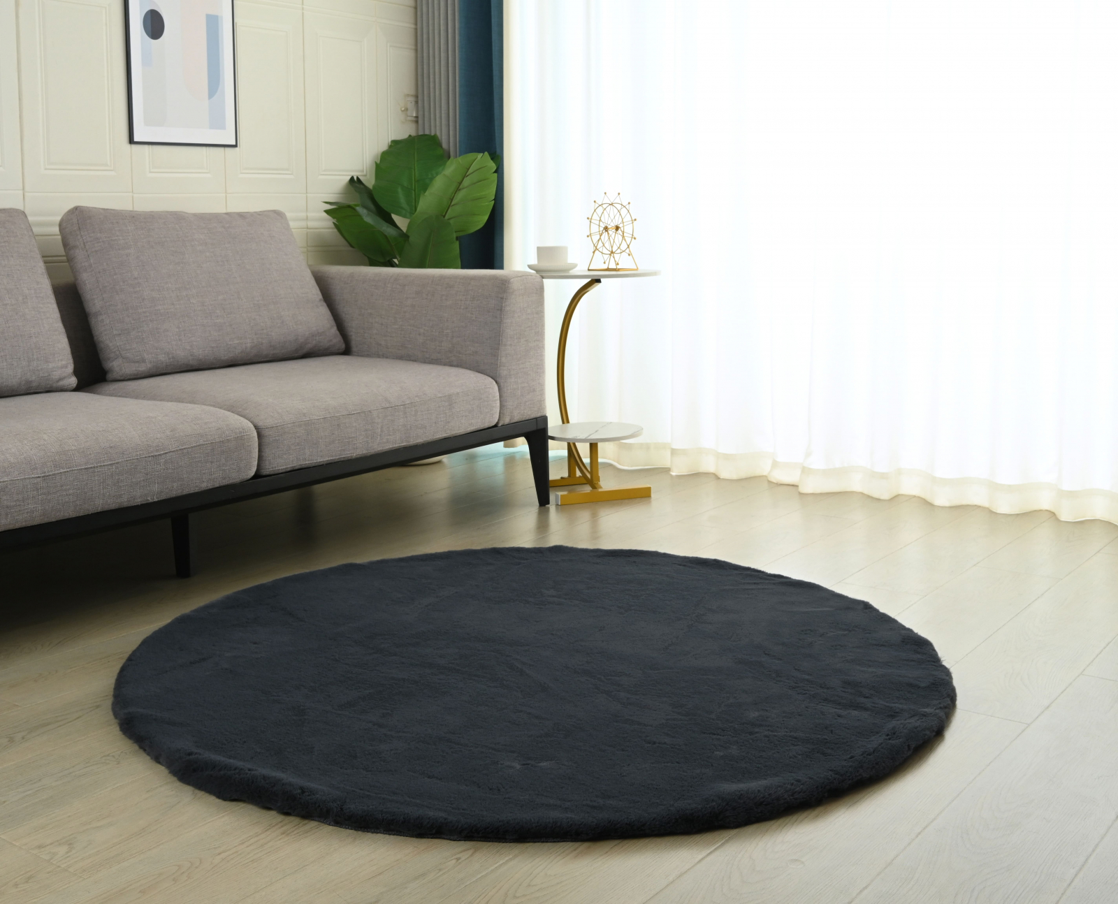 GP-00105149 Ковер RABBIT PREMIUM PIXEL MS1000, 1,5х1,5, DAIRE, ANTRACITE