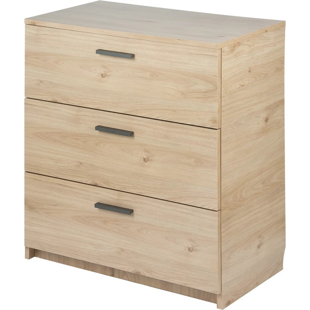 228624 Комод ФриФо 3 ящика 80,0х76,3х46,8 Гикори Джексон