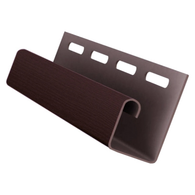 J-профиль Grand Line 3000мм темный дуб