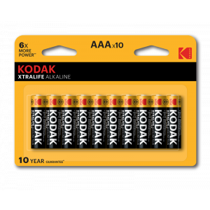Б0014331 Батарейки Kodak LR03-8+2BL XTRALIFE Alkaline 10шт