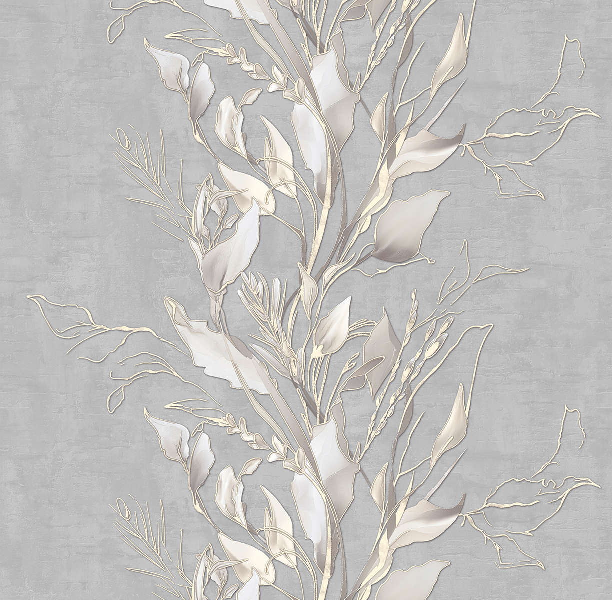 98497 Обои флизелиновые Silvia, мотив серый 1,06х10м