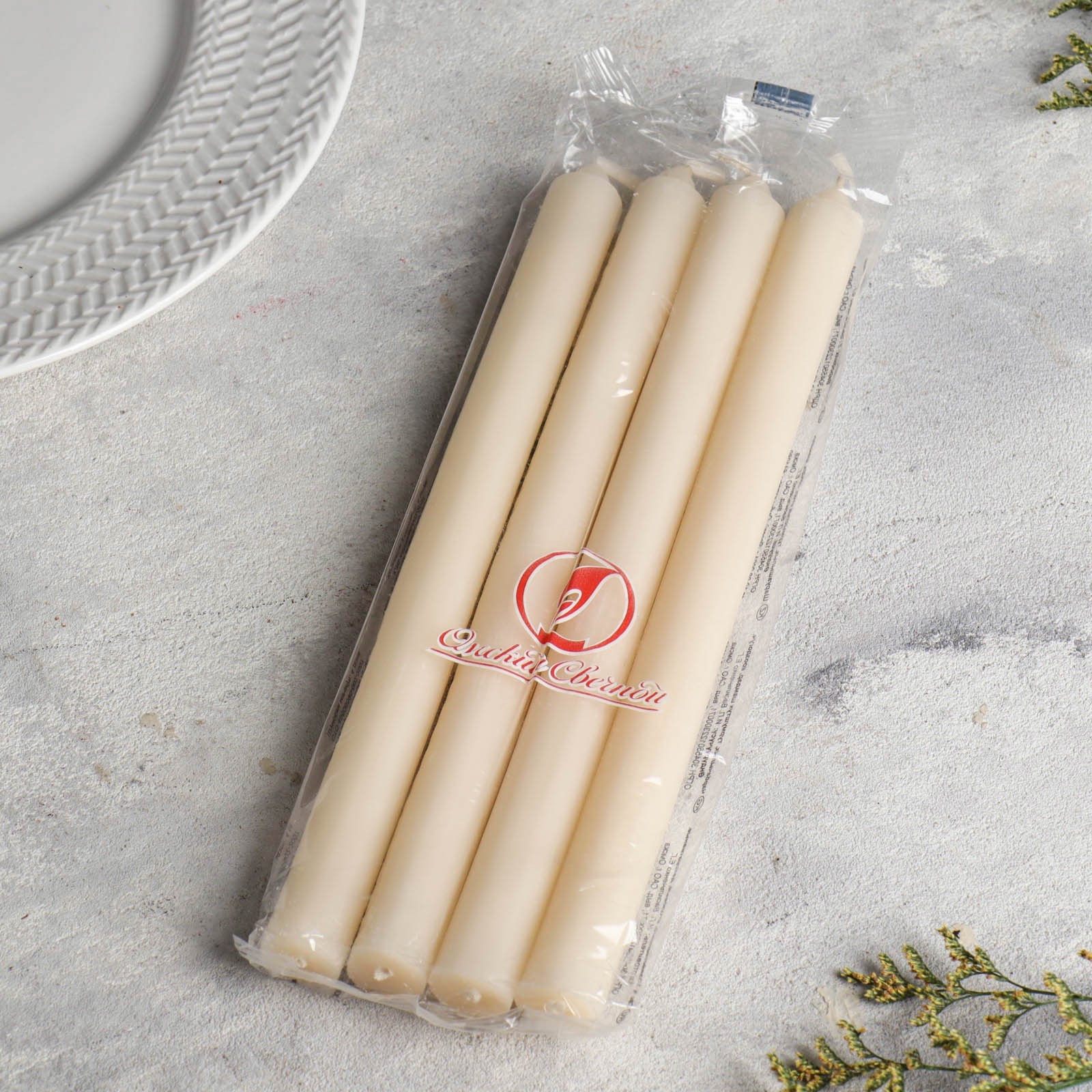 Набор свечей хозяйственных 65гр. 4 шт. 1270675