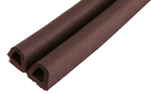 Уплотнитель KIM TEC D-профиль Коричневый 9х7,5мм, 100  50мх2 шнура