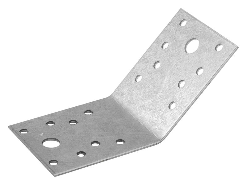 710-0395 Уголок крепежный 90х90х65х2,0 мм (град. 135) оцинк. (1-50) О