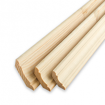 Плинтус классический сращенный 60x13x2200мм б-с