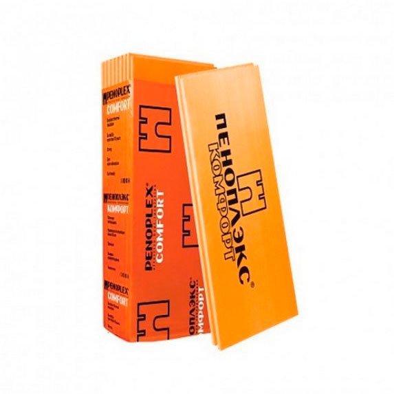 Экструз. пенополистирол 1185ммх585ммх50мм, ПЕНОПЛЭКС КОМФОРТ (1-7)