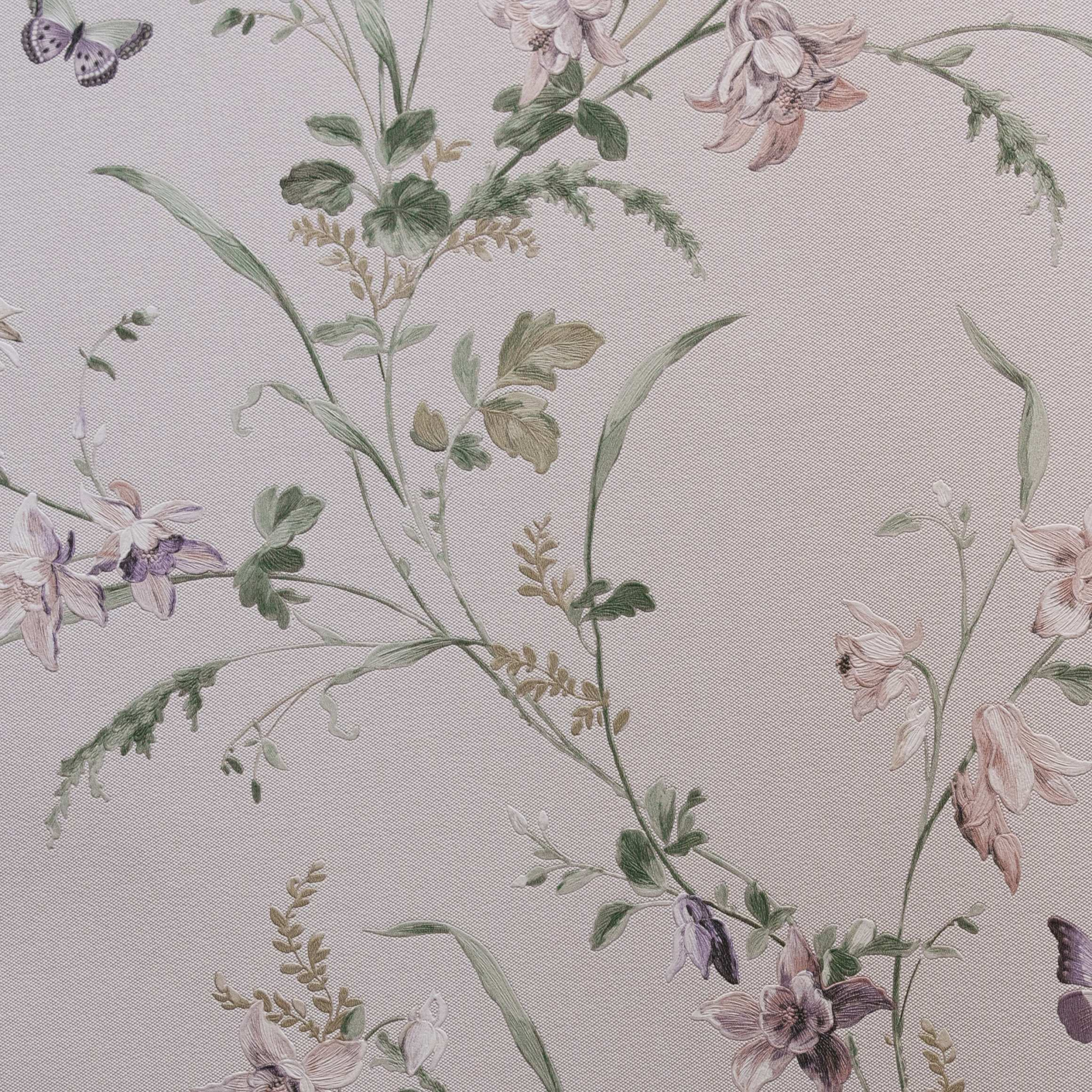 54373-3 Обои флизелиновые Gavi, мотив коричневый-зелёный 1,06х10м