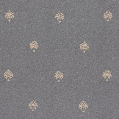 7263-23 Обои флизелиновые Louis, мотив темно-серый 1,06x10,05м