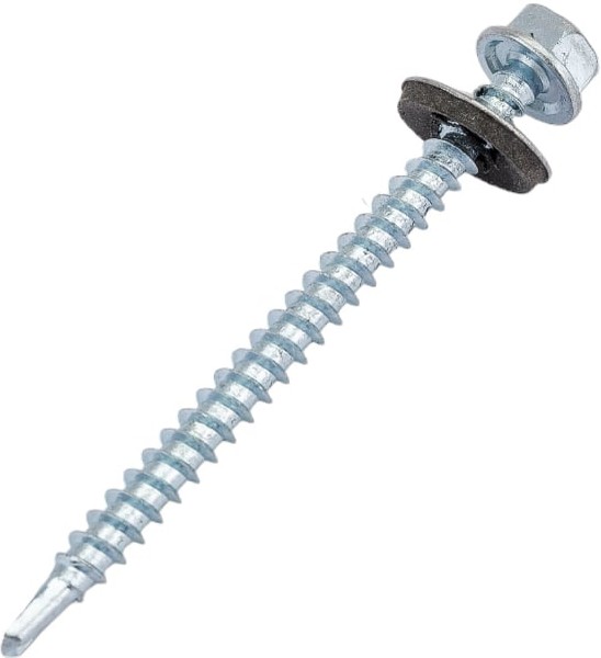 012470 Саморез КР ZP св. 64х4,8 оцинк. (150 шт) - ведро Э