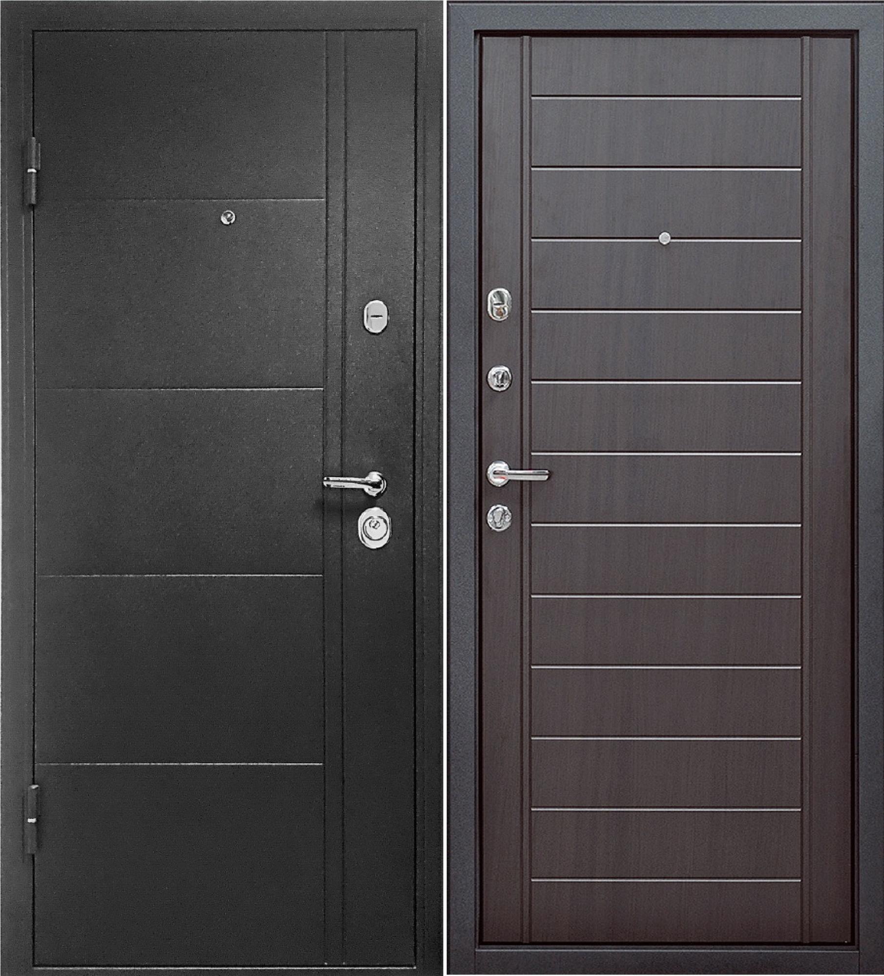 Дверь метал. Форпост Эверест венге