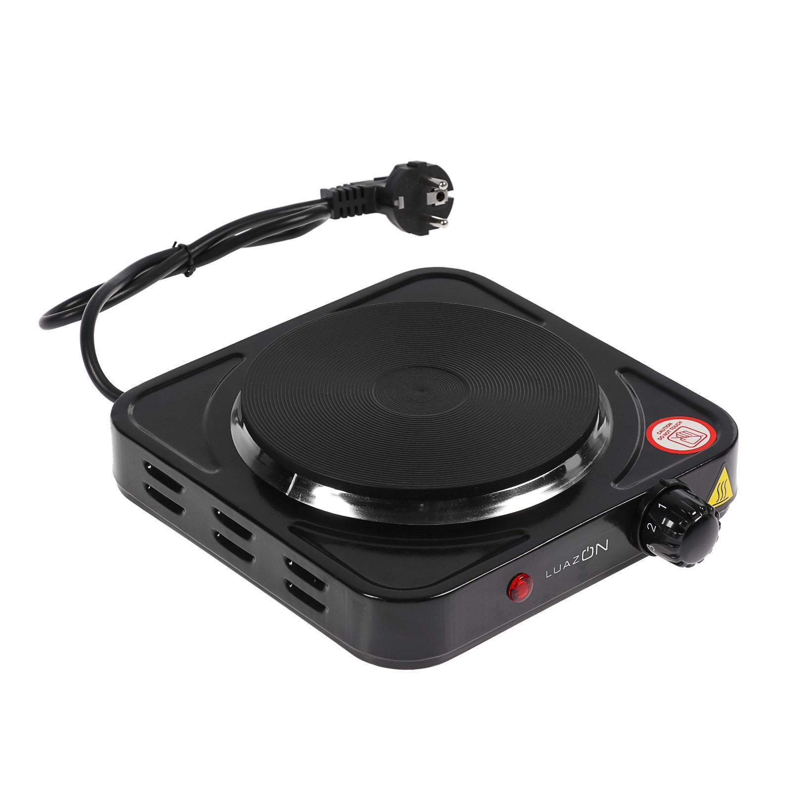 3548890 Плитка электрическая Luazon LHP-002, 1 конфорка, 1000 Вт
