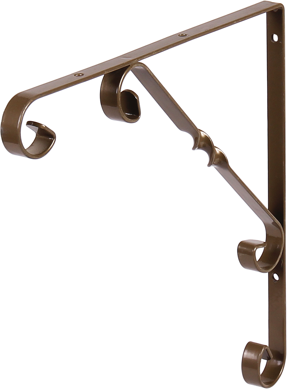 L7410GO Кронштейн орнаментал 250мм ЗОЛОТОЙ