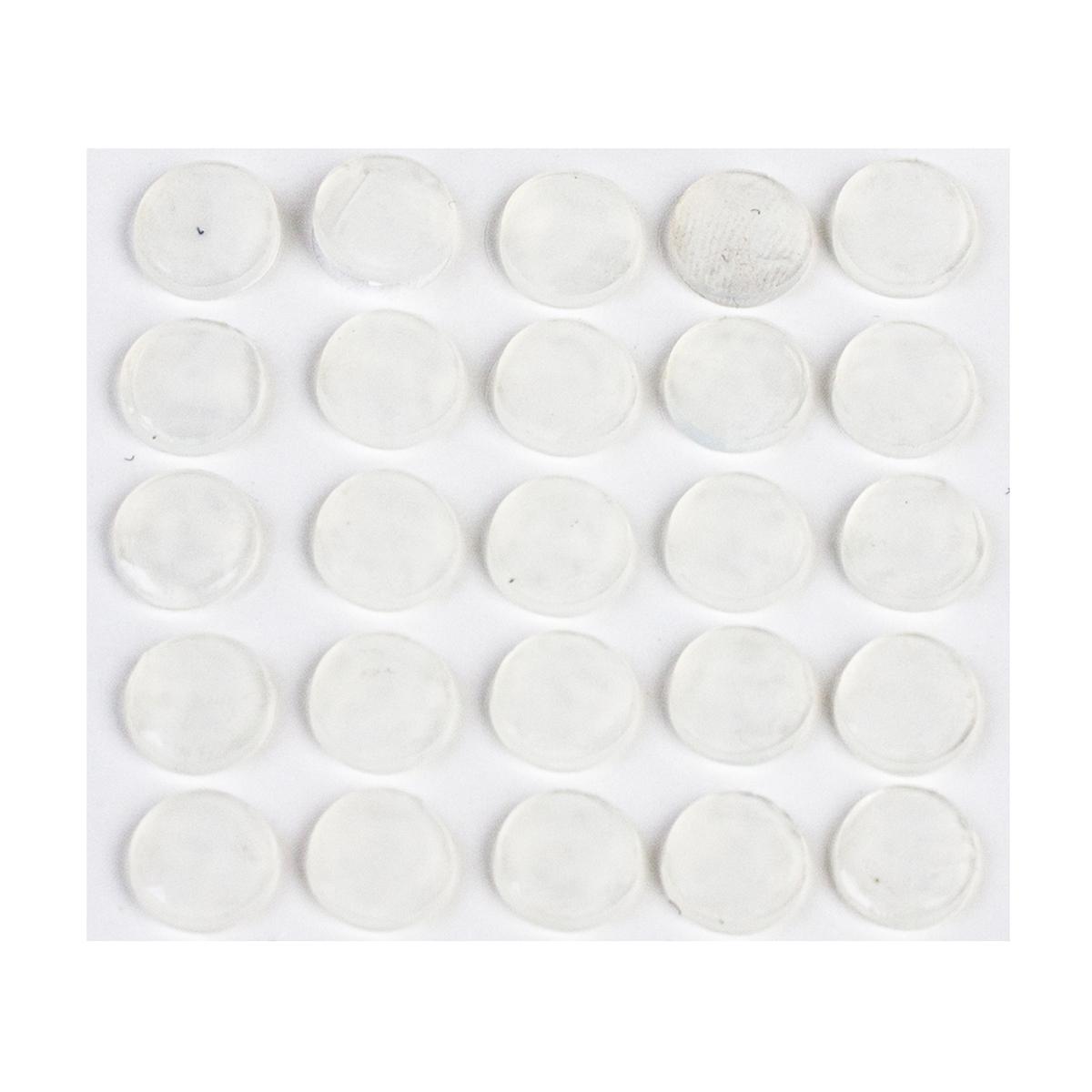 123300 Демпфер захлопа 10х1,5 мм прозрачный (25 шт) - пакет Э