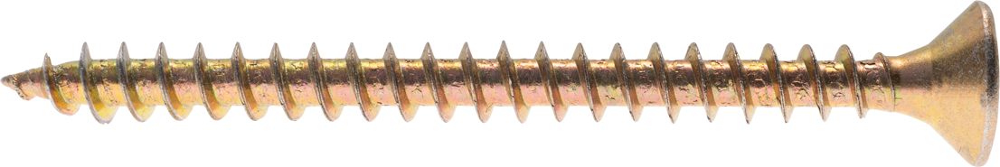 032191 Саморез ШУ 50х3,5 универ., желтый цинк (7 шт) - пакет Э