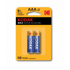 Б0005132 Батарейки Kodak LR03-2BL MAX SUPER Alkaline 2шт