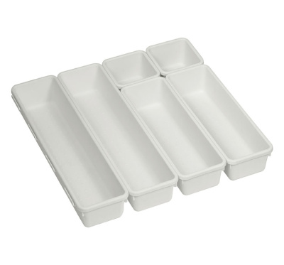 М 1617 Органайзер вкладыш для ящика №1 белый