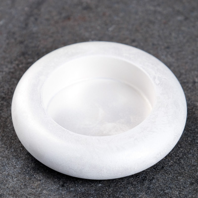 Подсвечник Круг цвет перламутр