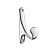 KR 0090 Крючок (хром) KR 0090