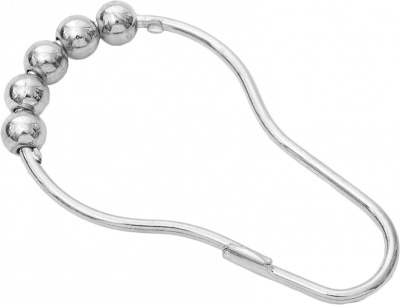 G77-22 Кольца для занавесок Piercing, цвет хром