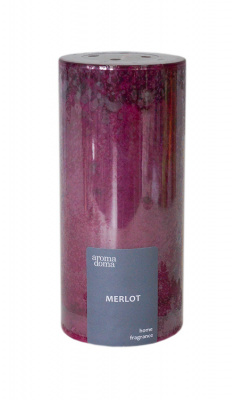 Свеча Snow layer Мерло 15см