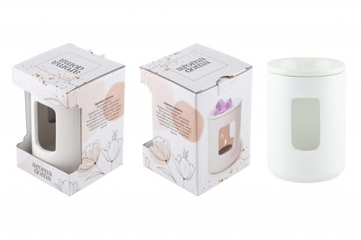 234007 Аромалампа Harmony 12,5х8см, цвет белый