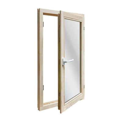 Окно деревян. однокамерн.стеклопакет 960х580мм