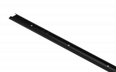 L9821BL Рельс для стоек 1560мм черный