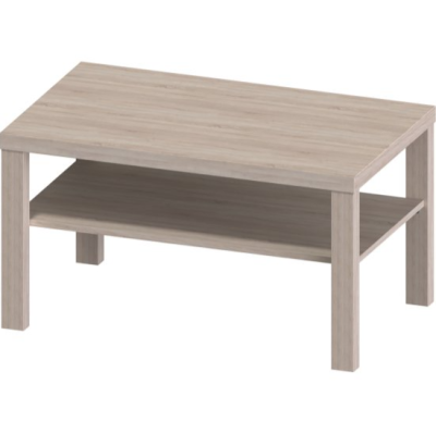 S00807 Стол журнальный Энкель 82x50x45 см цвет дуб беленый