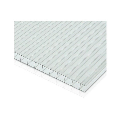 Поликарбонат сотовый 6мм 2,1х6м прозрачный (0,78кг м2)