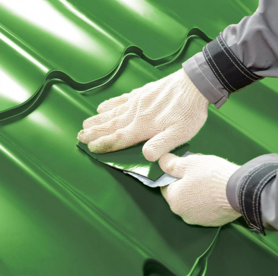 Лента гидроизоляционная NICOBAND 3мх10см зеленый1