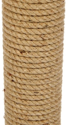 10034 Веревка джутовая д  8 мм, 20 м