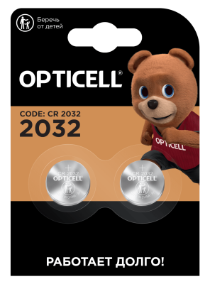 5060002 Батарейки Opticell Specialty 2032 к-т 2шт