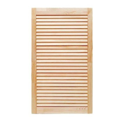 РБ-00001107 Дверь жалюзийная 494х850х20мм сорт А (Хвоя)