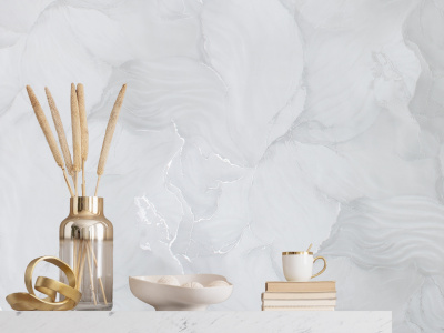 89973 Обои флизелиновые CALYPSO, мотив серый 1,06х10м1