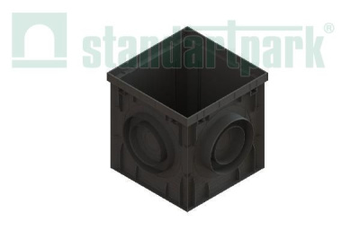 8370-М Дождеприемник PolyMax Basic 300x300x297 пластиковый, квадратный