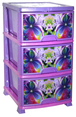 Т93 Комод 3-х секционный Калейдоскоп