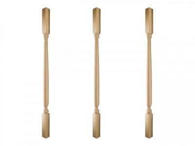 А10301001 Балясина точеная БТ1-40 40x40x900мм тип1