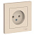 ATN000240 AtlasDesign бежевый в сборе Розетка СП 1м 16А SchE