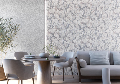 HC31210-42 Обои флизелиновые Magestic фон серый 1,06х10,05м1